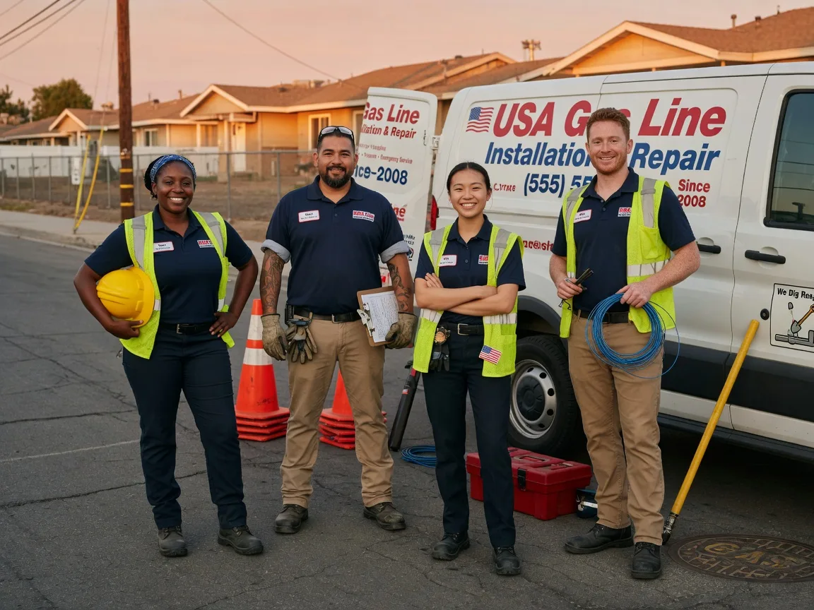 Gas Line Installation company in Phillips, ME